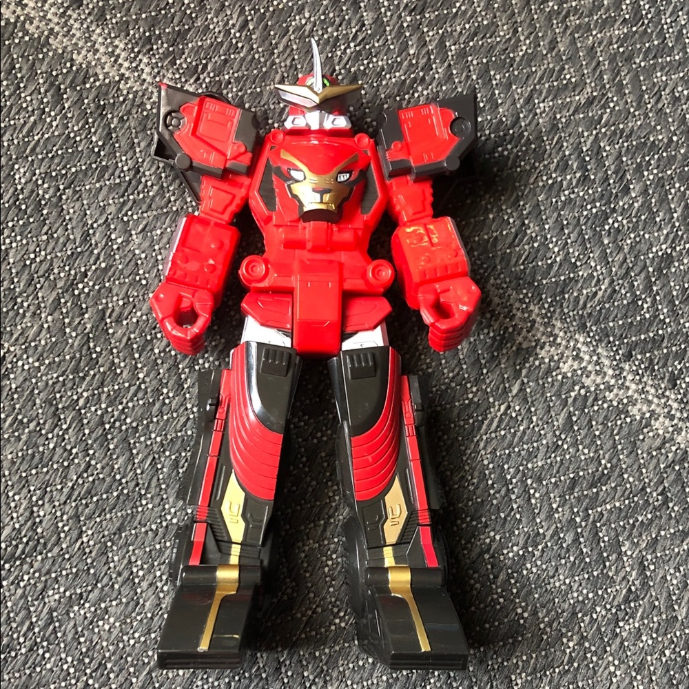 Hasbro power rangers beast morpher racer zord red Robot Warrior